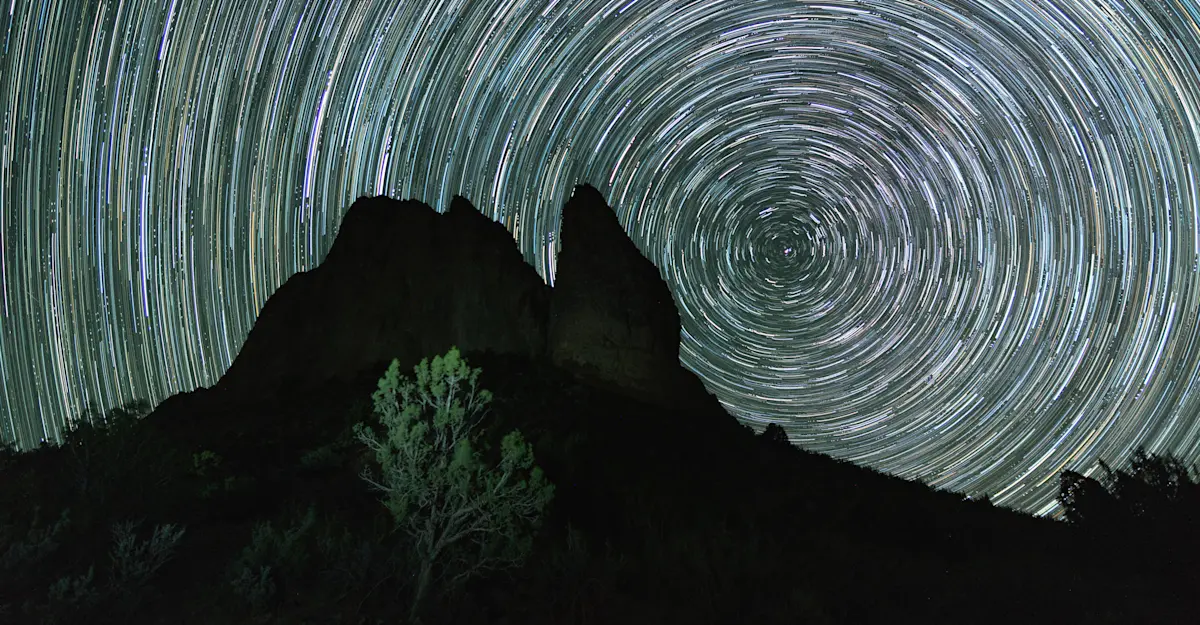 Startrails, Colorado.