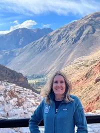 Scenic views of Peru. 
