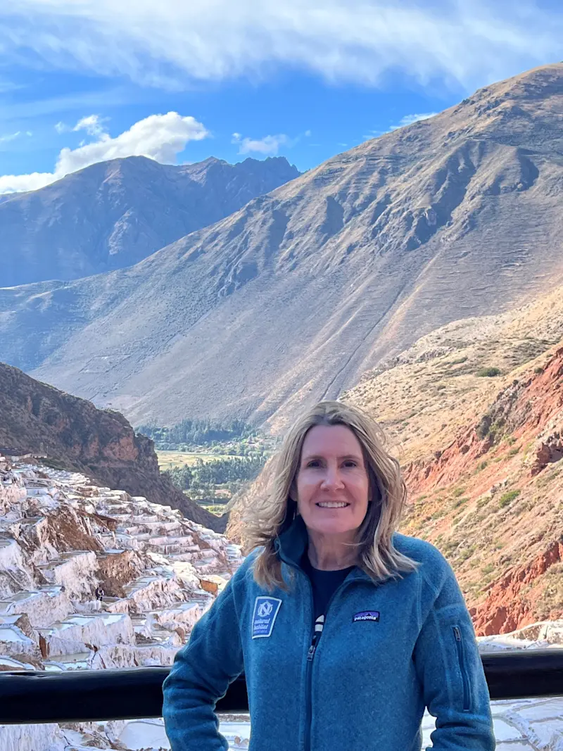 Scenic views of Peru. 