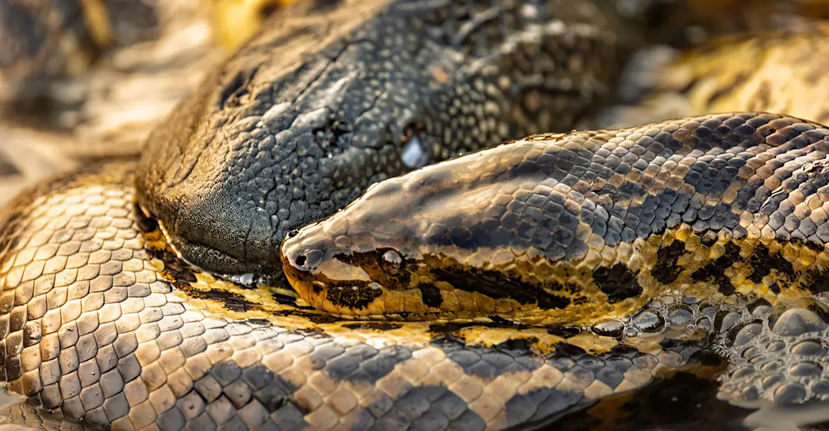 Yellow anaconda, Southern Pantanal.