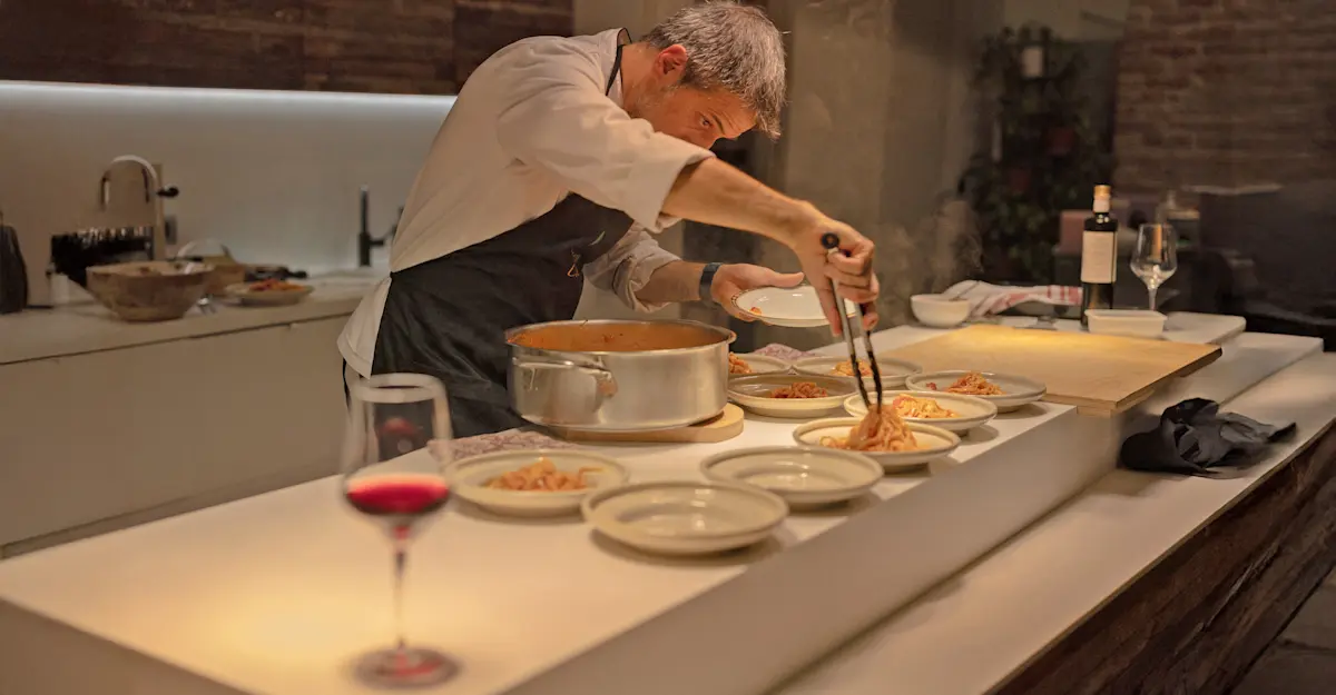 Private chef, Tuscany, Italy.