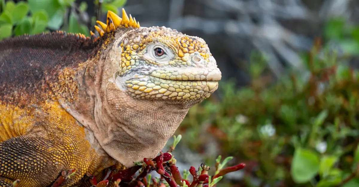 Land iguana, Galapagos Islands.