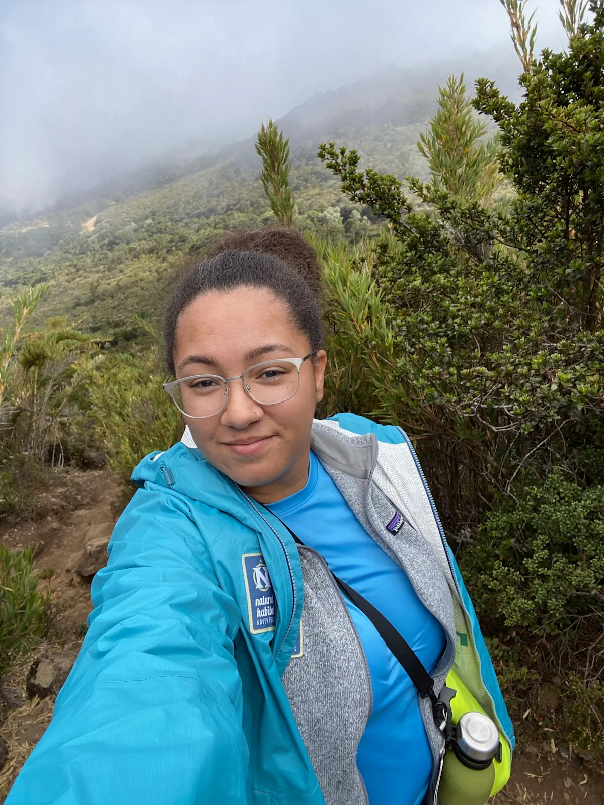 Far over the misty mountains in Costa Rica. 