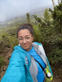 Far over the misty mountains in Costa Rica. 