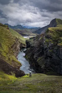 Nat Hab guest, Iceland.