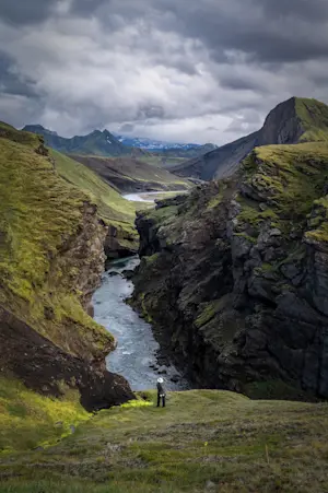 Nat Hab guest, Iceland.