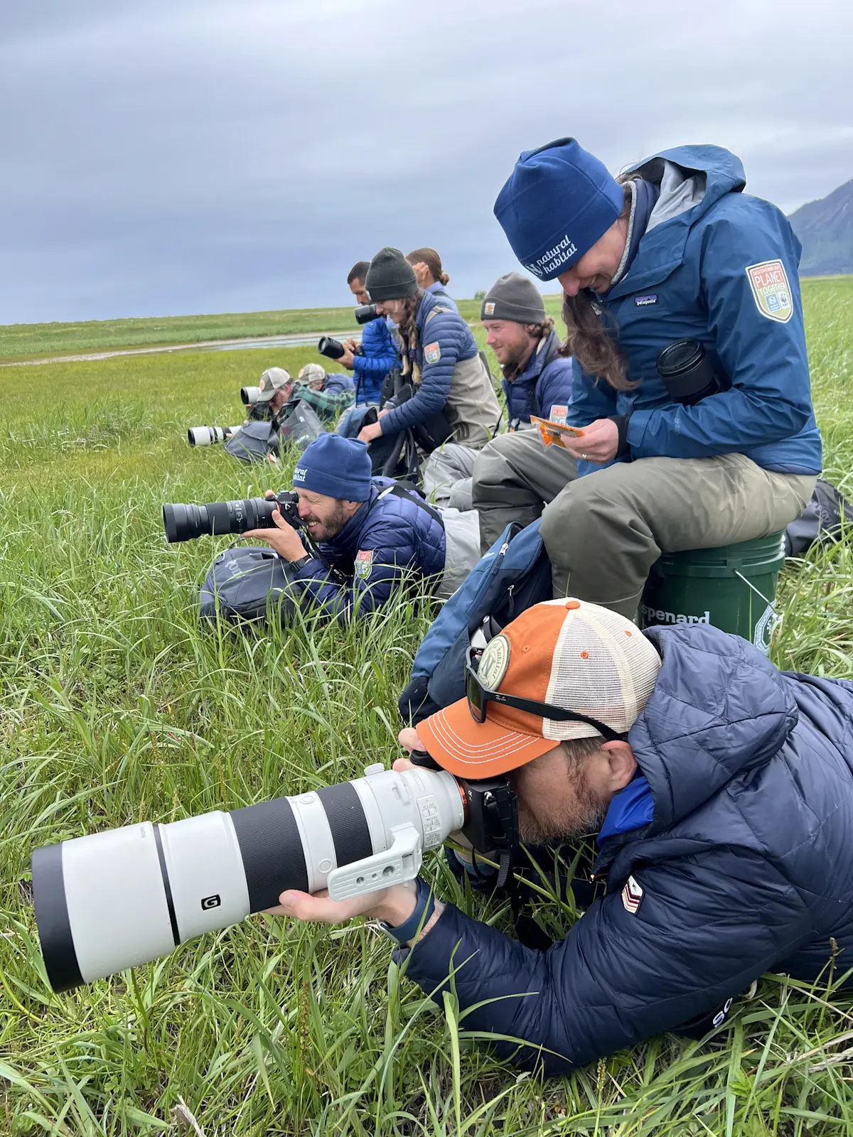 Nat Hab guests, Katmai National Park & Preserve, Alaska.
