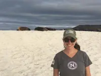 On a Nat Hab trip in the Galapagos.