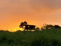 Nat Hab's Tortoise Camp at sunset, one of my favorite places!