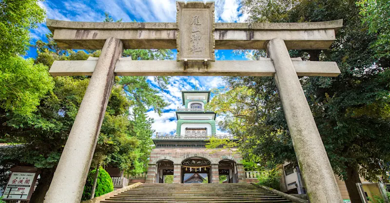 Oyama Shrine, Tateyama, Japan.