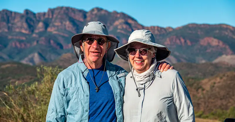 Nat Hab guests, Australia.