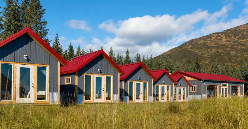 Nat Hab's Alaska Bear Camp, Lake Clark National Park & Preserve, Alaska.