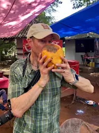 "Sorry, we’re out of straws for your coconut drink," Sri Lanka.