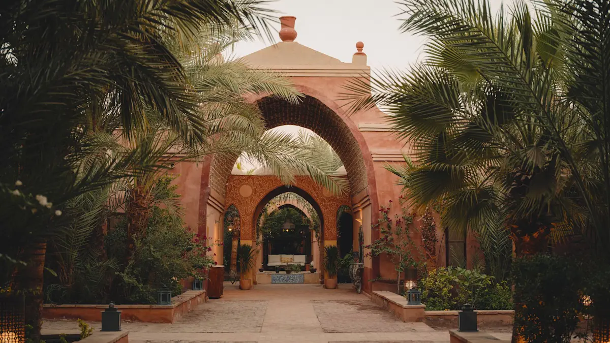 Hotel Al Moudira, Luxor, Egypt.