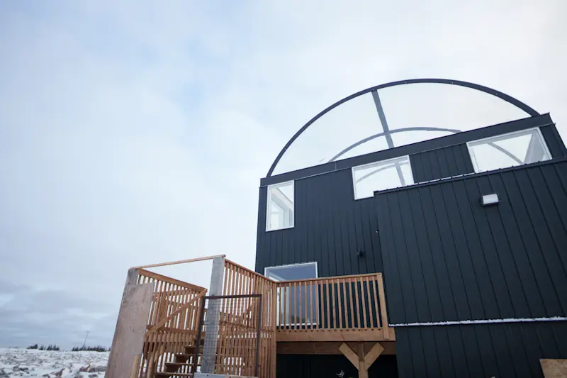 Nat Hab's Boreal Lounge, Churchill, Manitoba.