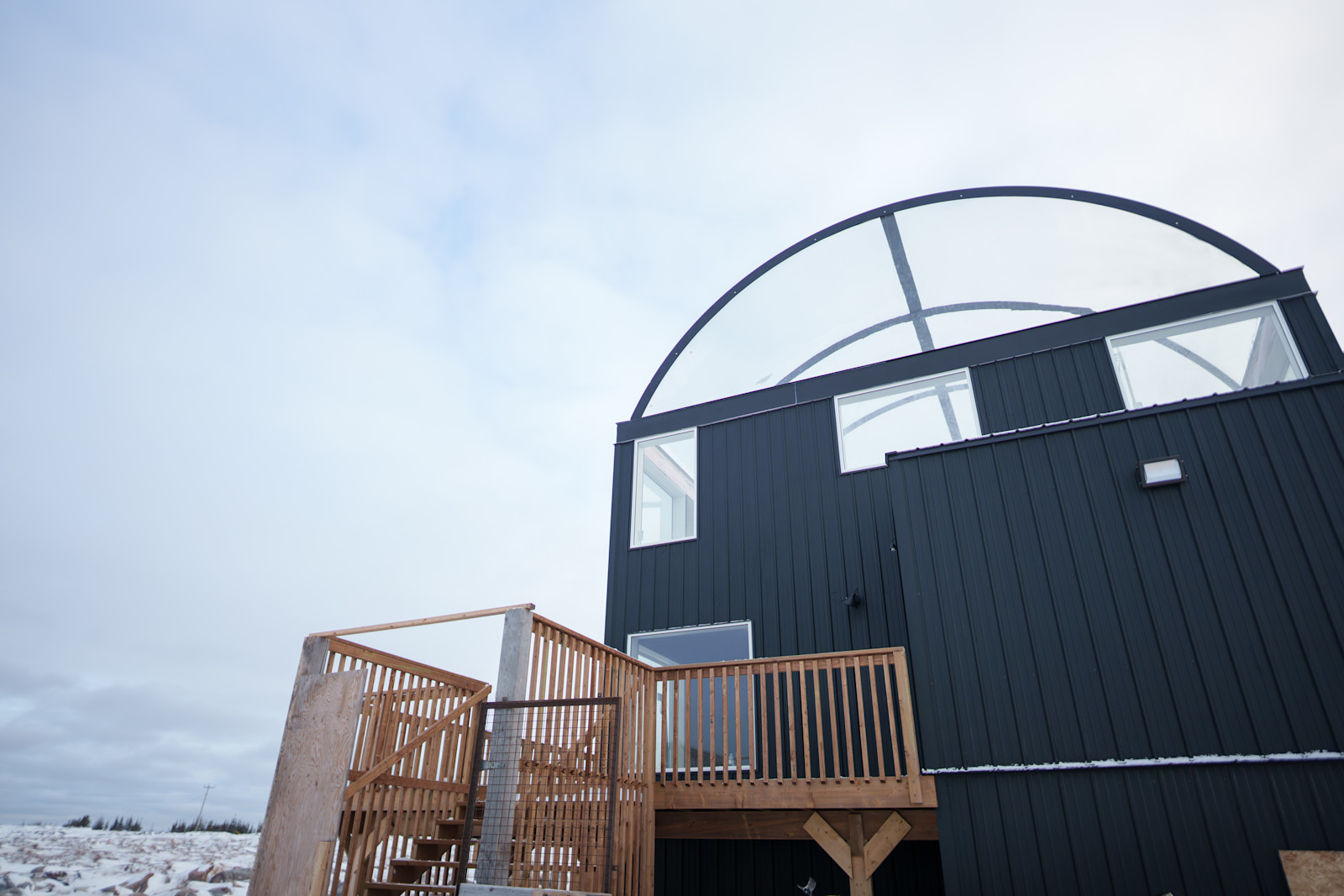 Nat Hab's Boreal Lounge, Churchill, Manitoba.