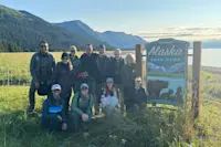 Group Picture, Alaska Bear Camp.