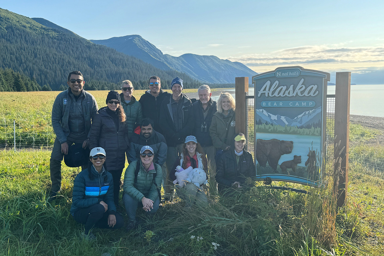 Group Picture, Alaska Bear Camp.