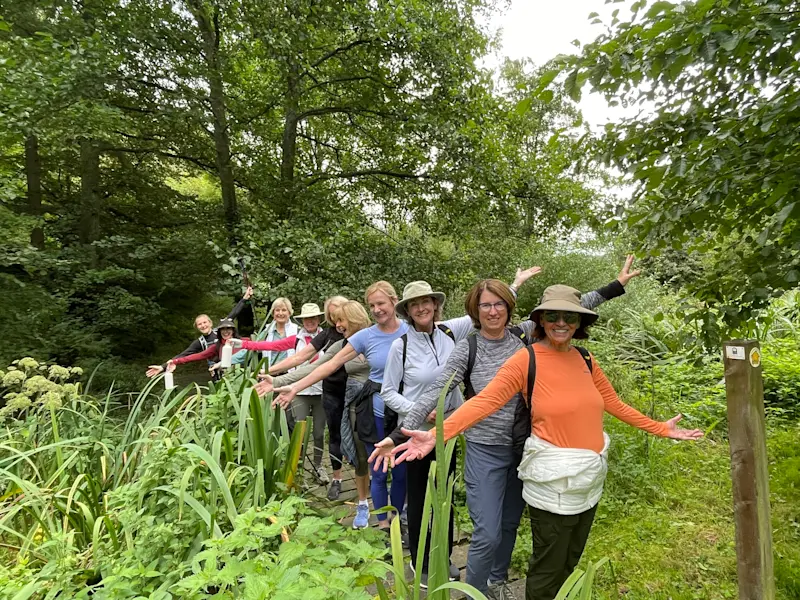 Nat Hab guests, Cotswolds, England.