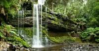 Russell Falls, Mount Field National Park, Tasmania, Australia.
