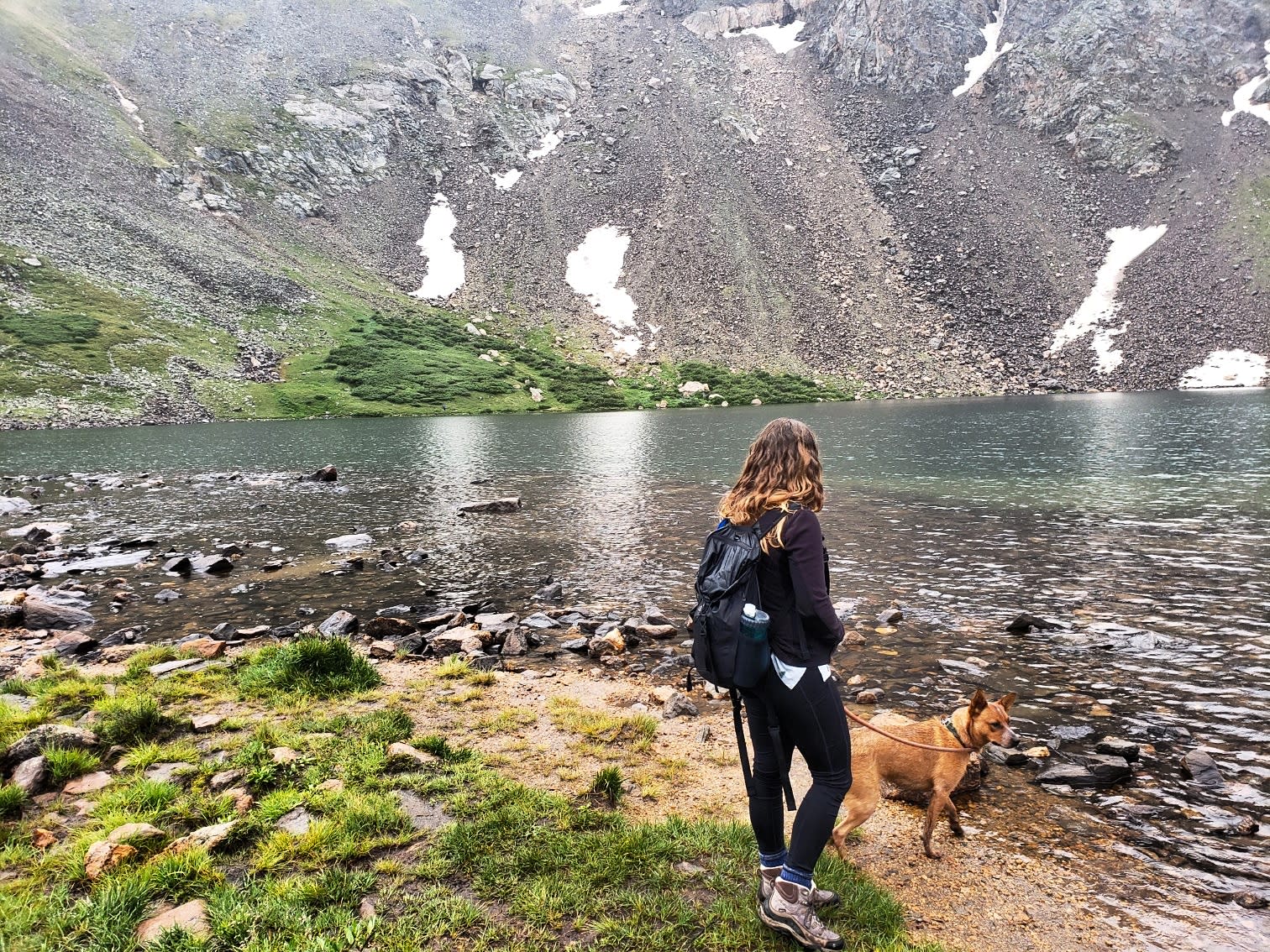 Hitting the trail with Ruby in Colorado.