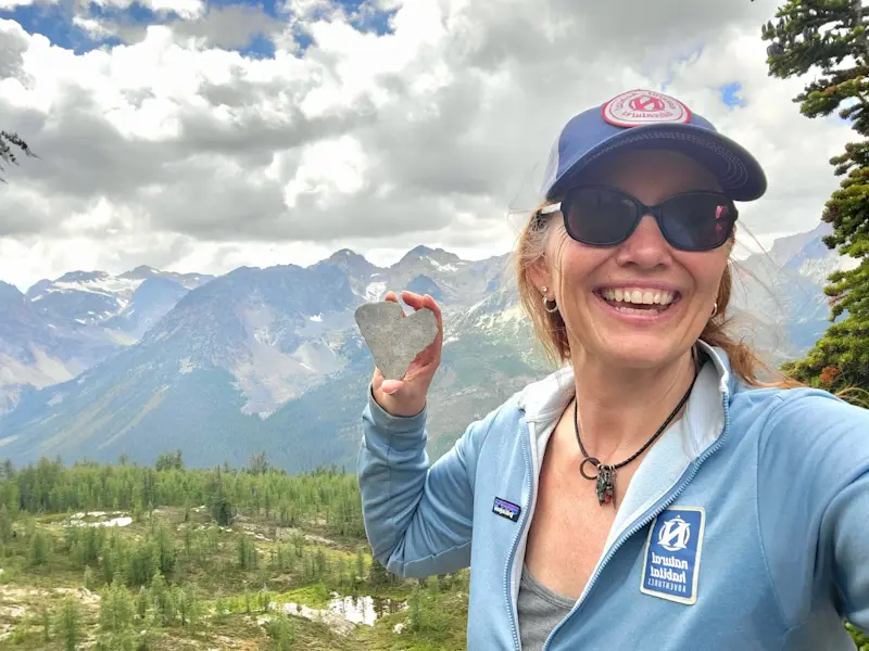 Found a heart in nature, Bugaboo National Park, Canada.