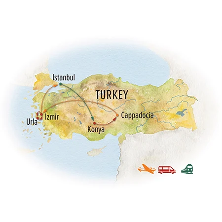 Route map for Turkey Unveiled