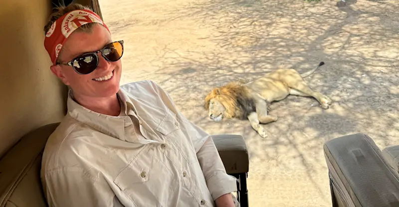 Sleeping Beauty in Tanzania. 