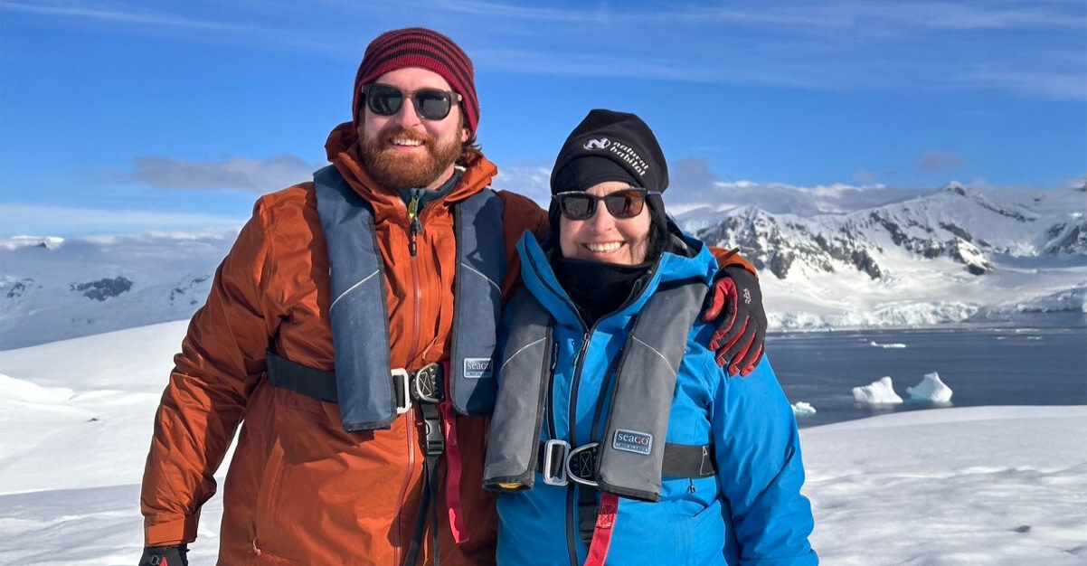 Nat Hab guests, Antarctica.