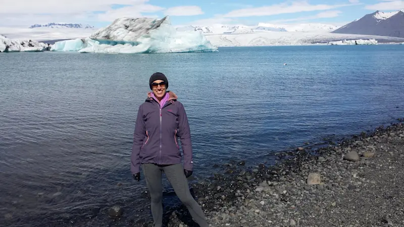 Experiencing the wonders of Iceland.