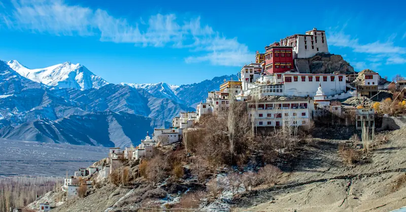 Thiksey Monastery, Leh, India.
