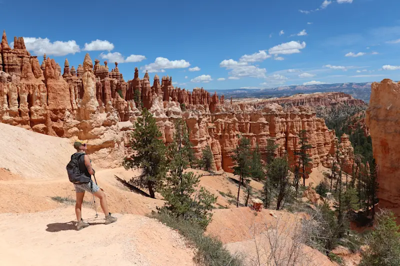 The warm colors of Bryce Canyon National Park were too good not to share, Utah.