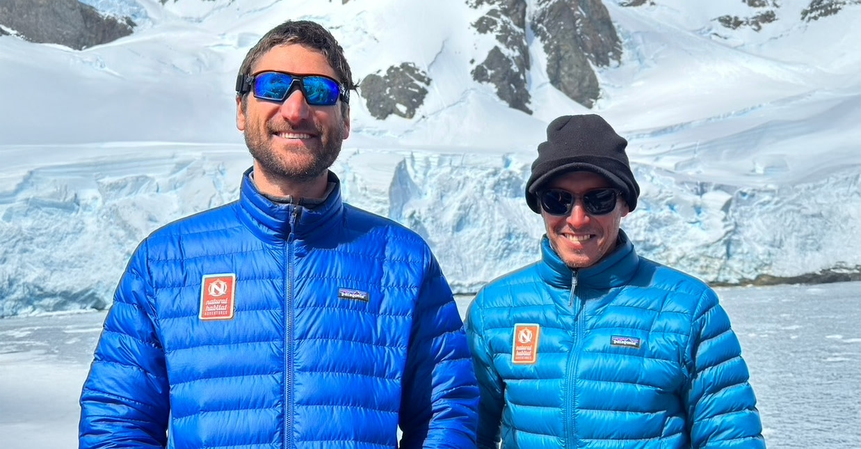 Nat Hab guests, Antarctica.