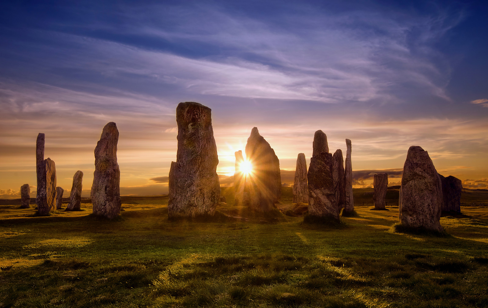 Callanish Standing Stones, Isle of Lewis, Scotland.