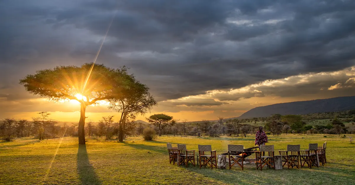 Nat Hab's Mara East Camp, Private Mara Conservancy, Kenya.