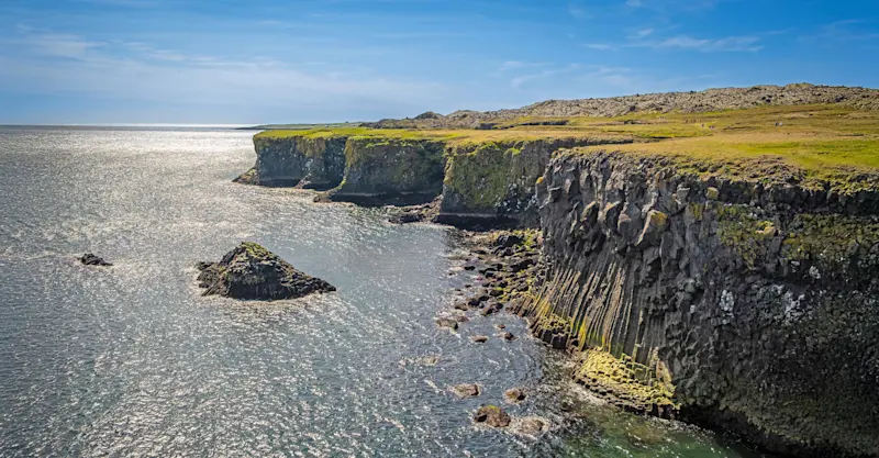 Hellnar cliffs, Iceland.