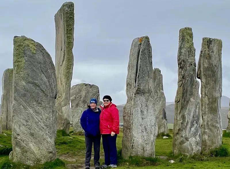 Callanish standing stones of Scotland.