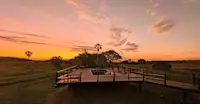 Sunset, Pantanal, Brazil.