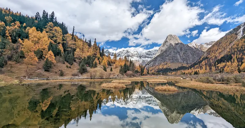 Four Sisters Mountain, Siguniangshan National Park, China