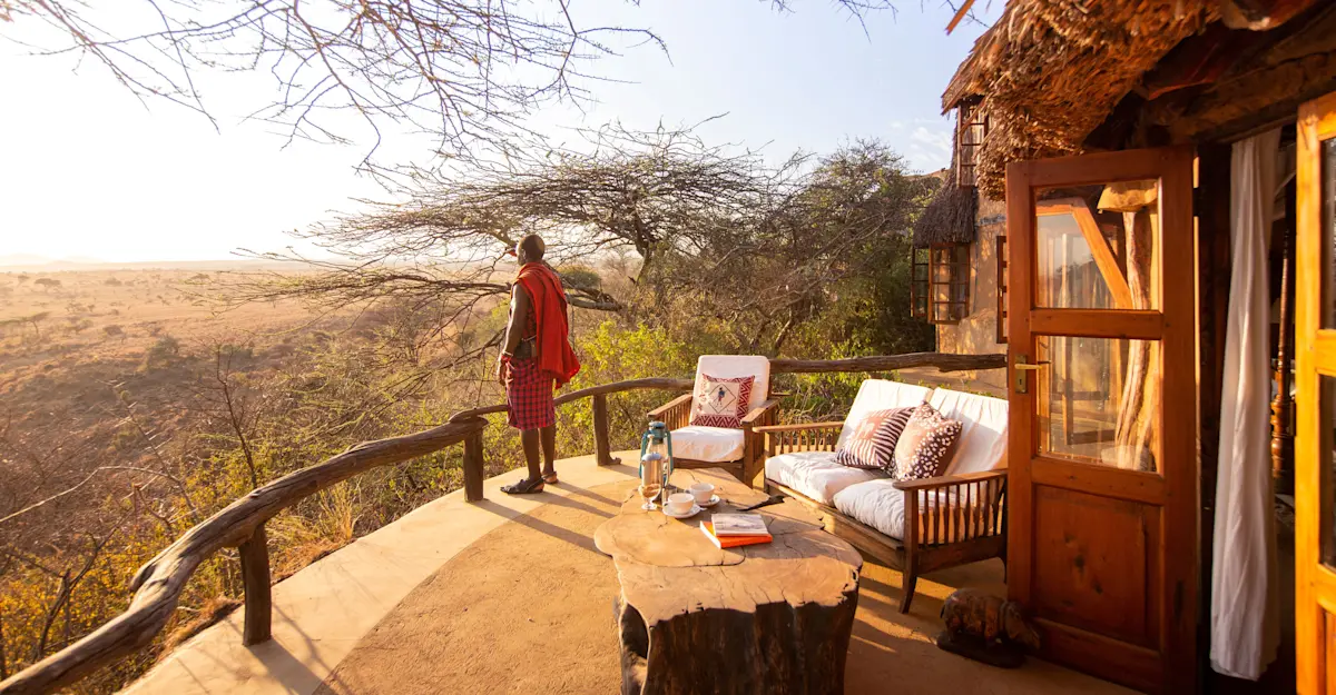 Lewa Wilderness Lodge, Lewa Wildlife Private Conservancy, Kenya.