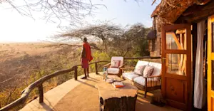 Lewa Wilderness Lodge, Lewa Wildlife Private Conservancy, Kenya.