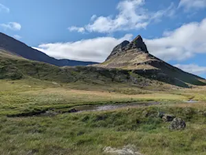 Enjoying the scenery in the Westfjords of Iceland.