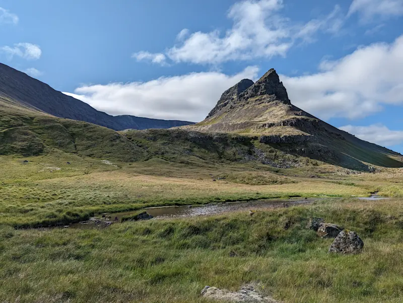 Enjoying the scenery in the Westfjords of Iceland.