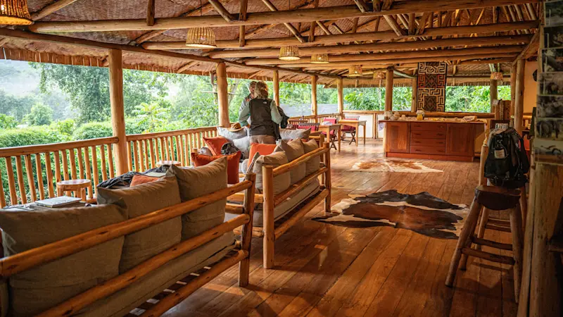 Buhoma Lodge, Bwindi Impenetrable National Park, Uganda.