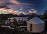 Patagonia Camp guest yurt