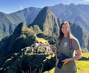 Nat Hab guest, Machu Picchu, Peru.