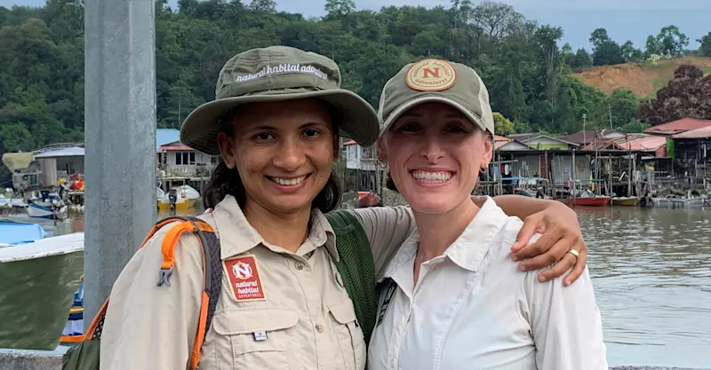 Nat Hab guest and Expedition Leader, Borneo.