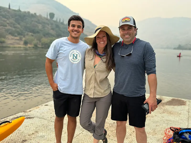 Out with great friends in Portugal!