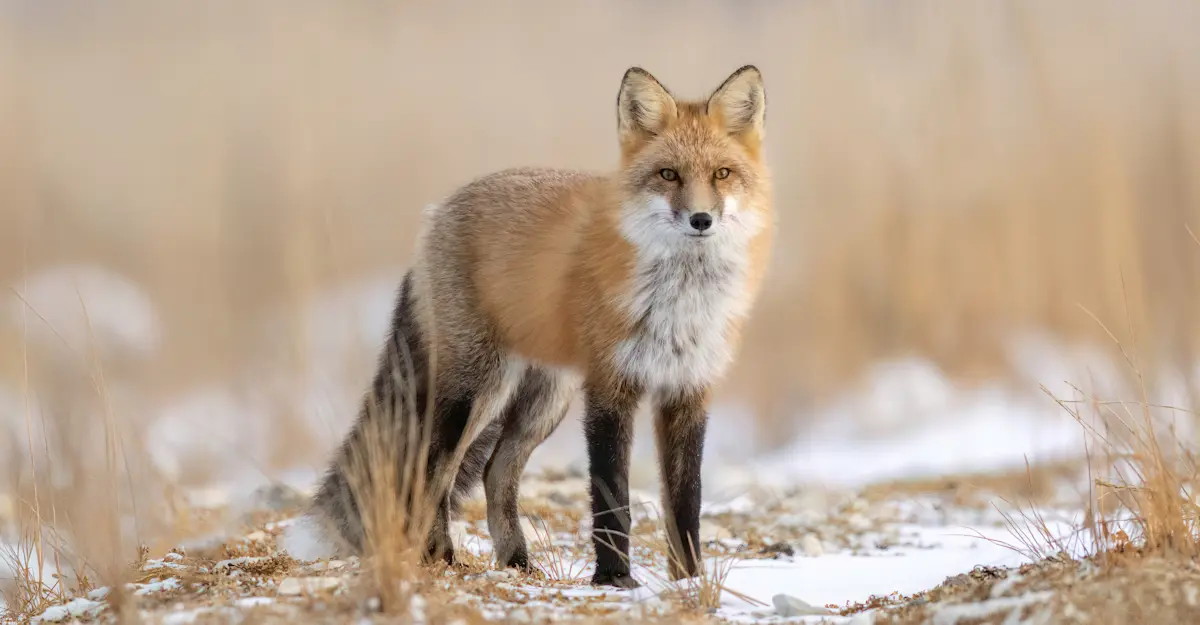 Red fox, Churchill, Canada.