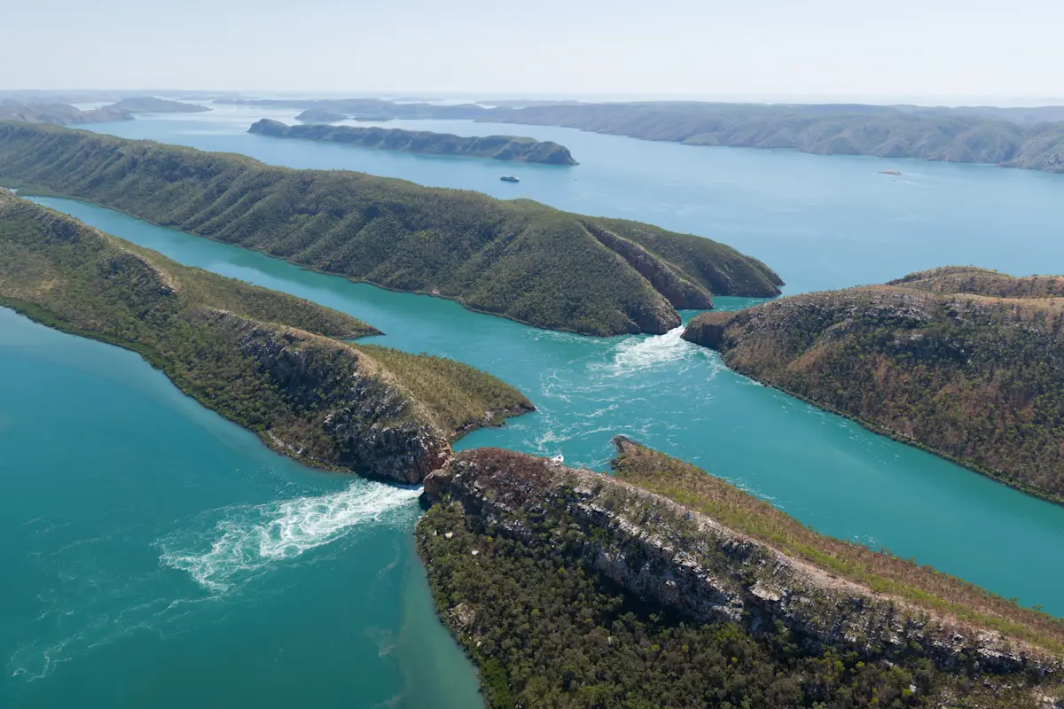 Horizontal Falls, Talbot Bay, Australia.